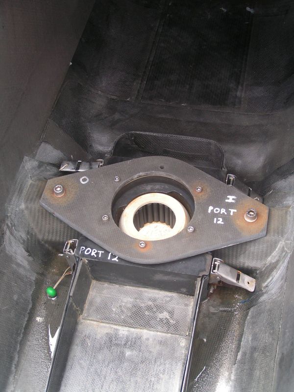 Lower rudder bearing